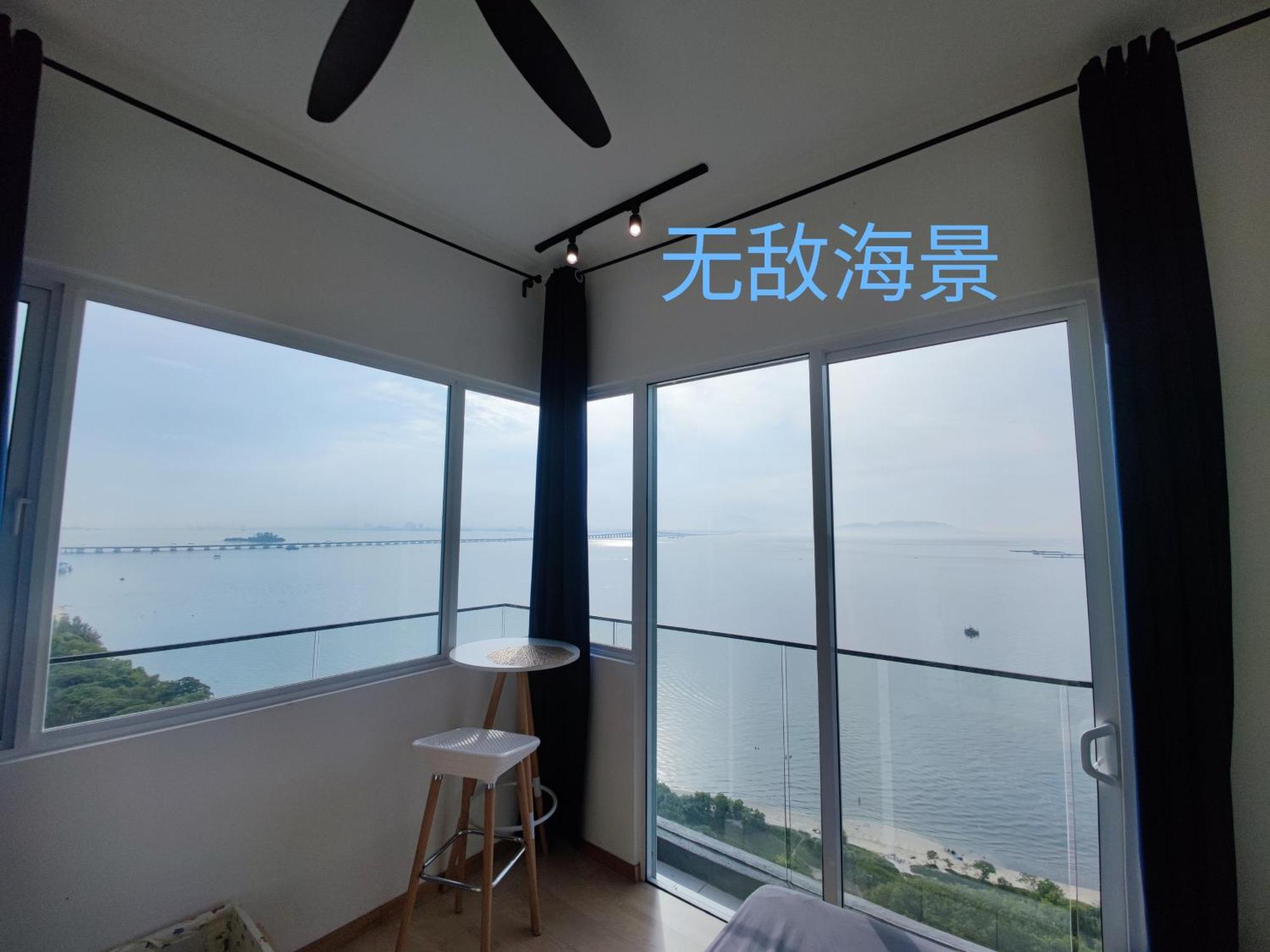 Infinite Seaview With Penang Bridge Suite With Sunrise Up To 11 Person Bayan Lepas Exterior foto